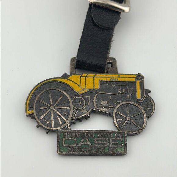 Vintage Case Tractor Membership Association Fob Watch - Picture 1 of 2